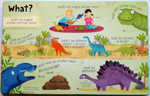 Lift-the-Flap Questions and Answers About Dinosaurs  5
