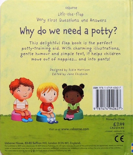 Why do we need a potty?  2