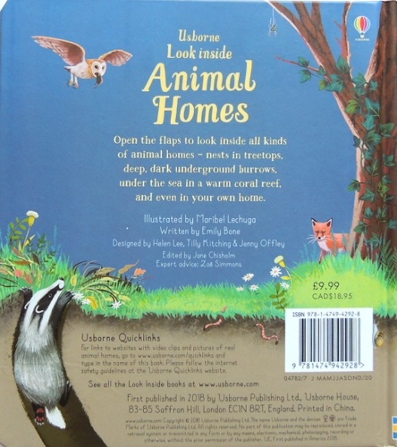 Look Inside Animal Homes  2
