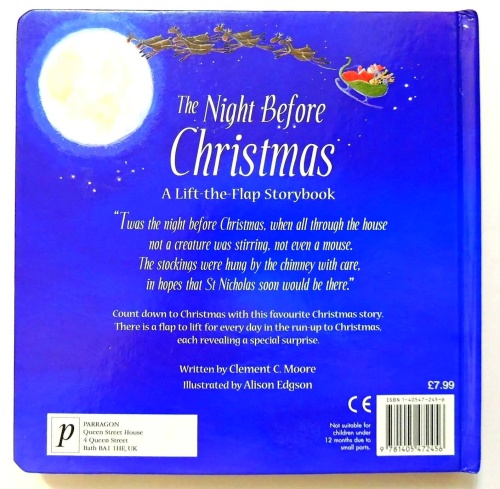 The Night Before Christmas. A Lift-the-Flap Storybook  5
