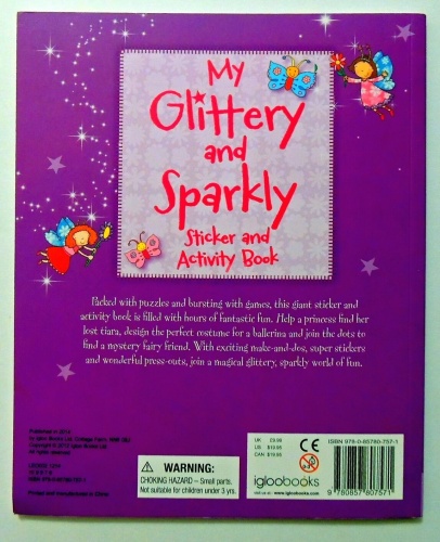 My Glittery and Sparkly Sticker and Activiry Book  2