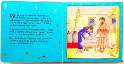 The Usborne Christmas Story Jigsaw Book  3