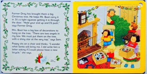 Christmas Jigsaw Book. Usborne Farmyard Tales  3