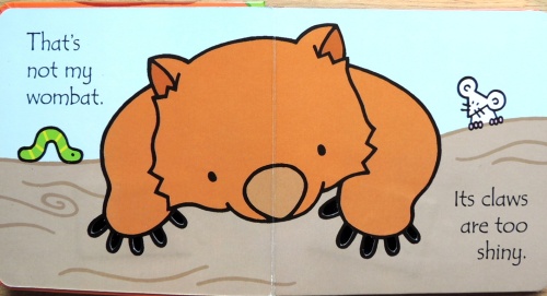That's not my wombat...its nose is too rough (Usborne)  2