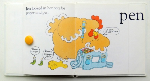  Jen the Hen. A flip the page. Rhyme and read book.  4
