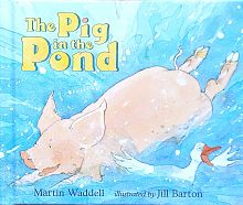 The pig in the pond