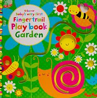 Baby's very first fingertrail play book garden