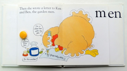  Jen the Hen. A flip the page. Rhyme and read book.  5